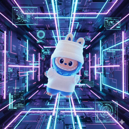 0cm Labubu Doll Clothes: 3-Piece Fashion Stretch Shirt Set | Trendy DIY Doll Accessories & Gifts